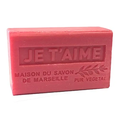 Abbildung von Provence Seife JE T&#039;AIME (Ich liebe Dich) Bio Sheabutter 125g