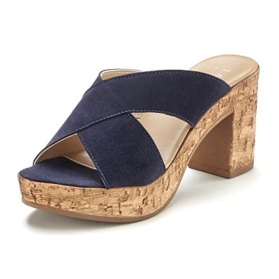 Abbildung von Lascana Clogs, Damen, Größe: 42, Blau Schuhe