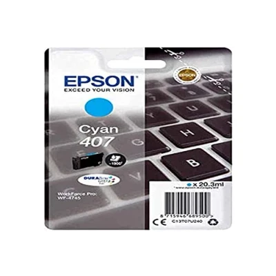 Abbildung von Epson 407 (C13T07U240) Cyan Druckerpatrone