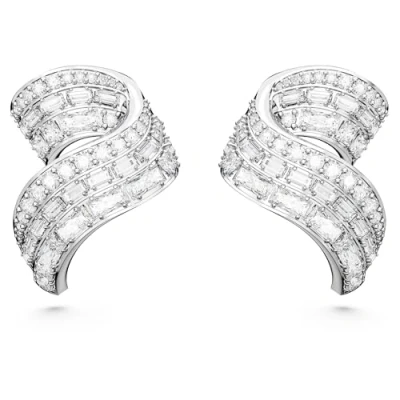 Abbildung von Swarovski Hyperbola Ohrringe Silver coloured, Damen, Größe: One Size, coloured