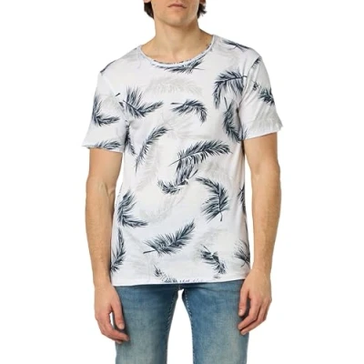 Abbildung von KEYLARGO Herren MT South Beach Round T Shirt, White (1000), XXL