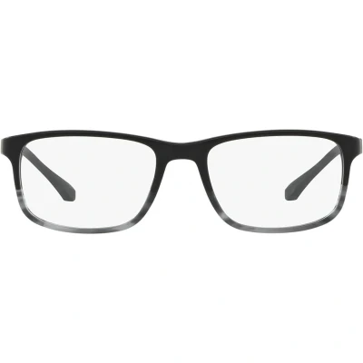 Abbildung von Emporio Armani Herren EA3098 5566 Rahmen von BRILLEN Acetat Schwarz Transparent Quadratisch Normal