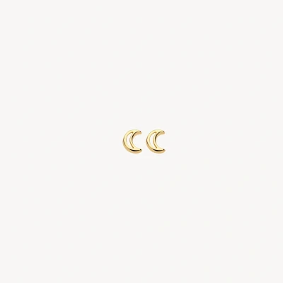 Abbildung von Blush 7320YGO Damen Ohrstecker Gold 585 Ohrringe Mondsichel