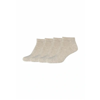Abbildung von camano 4ER PACK Socken, Größe: 35 38, Nature melange