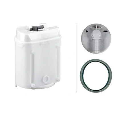 Abbildung von HELLA 8TF 358 106 141 Kraftstoffpumpe elektrisch mit Dichtung, ohne Tankgeber VOLKSWAGEN: Golf 4 Schrägheck, Variant, Bora Variant