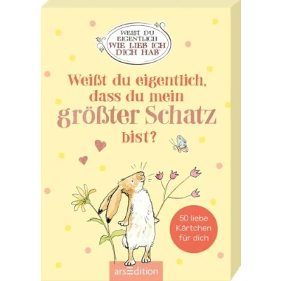 Abbildung von Weißt du eigentlich, dass mein größter Schatz bist?: 50 liebe Kärtchen für dich Kartenbox mit
