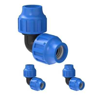 Abbildung von Kirchhoff Fitting Verbindungswinkel 90 Kunststoff 25 x mm für HDPE Rohr 3 Stück im Set Verschiedene Größen DVGW geprüft Trinkwasserqualität Made in EU, Schwarz, mm, 984845217