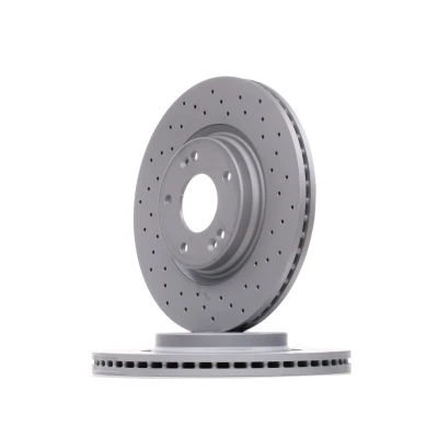Abbildung von ZIMMERMANN SPORT COAT Z 285.3531.52 Bremsscheibe 305 25 7/5 5 114 innenbelüftet, gelocht beschichtet HYUNDAI: Tucson, Tucson Box Body / SUV