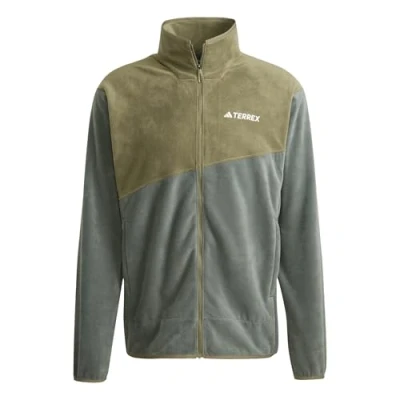 Abbildung von adidas Terrex Fleece Jacke für Herren, mit durchgehendem Reißverschluss, Größe XS