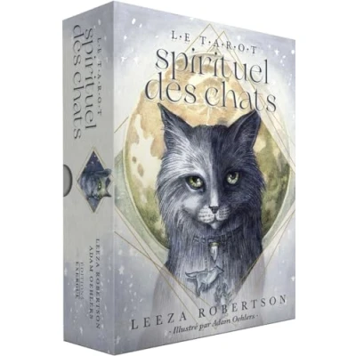Abbildung von Le Tarot spirituel des chats: Avec 78 cartes et un sac satiné