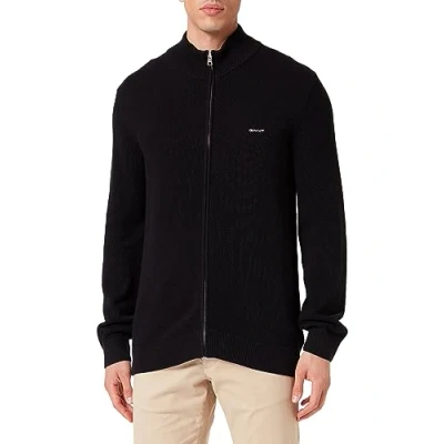 Abbildung von GANT PLUS Cardigan Strickjacke, Herren, Größe: 4XL, Black