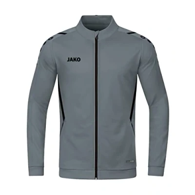 Abbildung von JAKO Fussball Teamsport Challenge Trainingsjacke für Kinder, Größe: 116, Grauschwarz