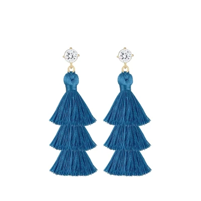 Abbildung von Elli Tassel Ohrringe, Damen, Größe: One Size, Gold
