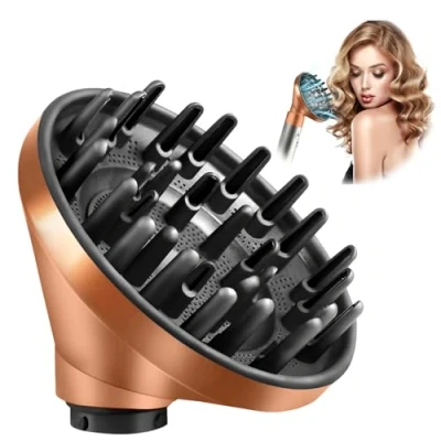 Abbildung von Verbesserter Diffusordüsenaufsatz für Dyson Airwrap, Umwandlung von Airwrap Styler auf Haartrockner, Diffusor Aufsatz, 973365 01