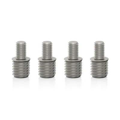 Abbildung von VIABLUE 8 Stk Gewindestäbe Gewindeadapter M6 / M10 (M10 silber)