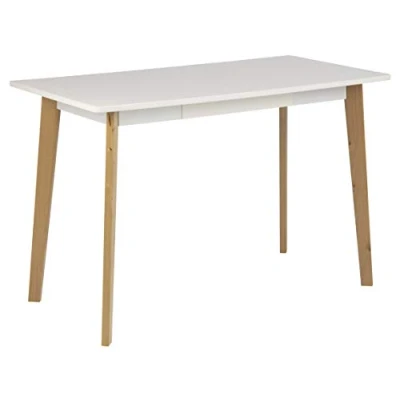 Abbildung von AC Design Furniture Medina Schreibtische und Tische für Computer, Holz, B: 117 x T:58 H: 75,5 cm
