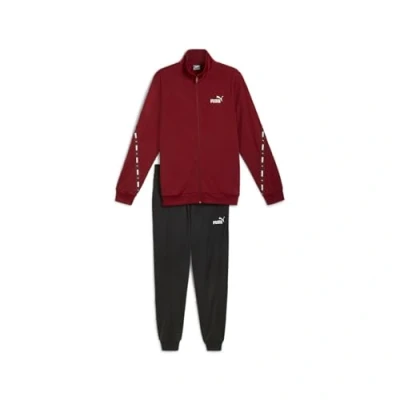 Abbildung von Puma TAPE SUIT Trainingsanzug, Herren, Größe: Large, Intense red