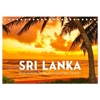 Abbildung von Sri Lanka Eine wahre Perle im Indischen Ozean (Tischkalender 2025 DIN A5 quer), CALVENDO Monatskalender