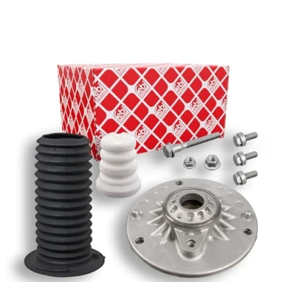 Abbildung von FEBI BILSTEIN 104871 Reparatursatz, Federbeinstützlager Vorderachse mit Kugellager Anbaumaterial BMW: 1 Schrägheck, 3 Limousine, 2 Coupe