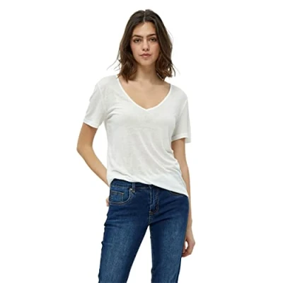 Abbildung von Desires Dejilly TEE Tshirt basic, Damen, Größe: Large, White