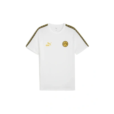 Abbildung von PUMA Borussia Dortmund KING Tee Men, Sport, Weiß/Gelb Sizzle, S