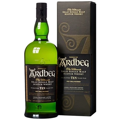 Abbildung von Ardbeg 10 Years Old in Geschenkverpackung (1 x 1 l)