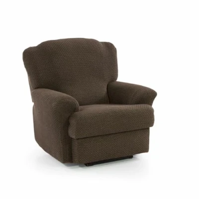 Abbildung von SOFASKINS® Sofabezug für Relaxsessel, super elastisch, Sofabezug, atmungsaktiv und langlebig, einfach anzubringen, Größe 70 90 cm, Farbe Wildleder