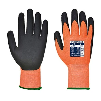 Abbildung von Portwest A625 vis tex 5 Schneiden Handschuh ROBUST, Large, ORBK