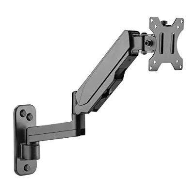 Abbildung von RICOO S4511 TV Wandhalterung, (bis 32 Zoll, schwenkbar neigbar Monitor Wand Halter universal VESA 100x100 Gasfeder)