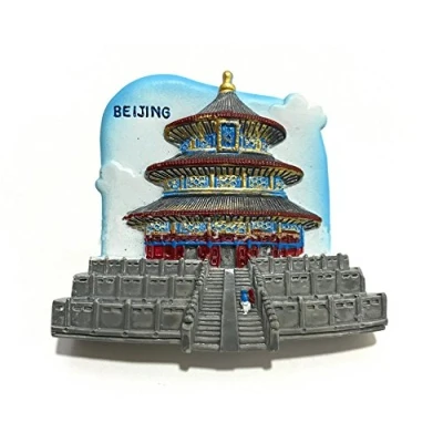 Abbildung von wedaredai tiantan Peking China 3D Kühlschrank Magnet Travel Souvenirs, Hand Kunstharz Home Dekoration Aufkleber