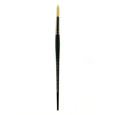 Abbildung von Winsor &amp; Newton 5975712 Winton Rundpinsel Nr.12 11,5 mm, für Ölfarbe, Acrylfarbe und Alkydfarbe