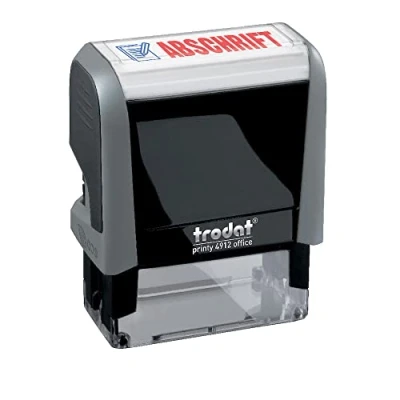 Abbildung von Trodat 4912 Office Printy 4.0, ABSCHRIFT, Kissen, Deutsch