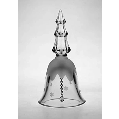 Abbildung von CRISTALICA Tischglocke Tannenbaum Christmas Imperial 12cm Weihnachten Bell Bleikristallglas