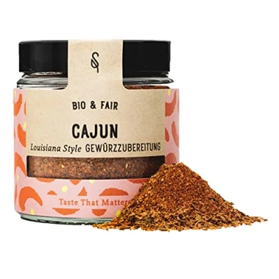 Abbildung von SoulSpice BIO Cajun Gewürz BBQ Rub Premium Fairtrade Gewürzmischung für Südstaaten Klassiker