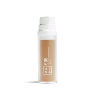Abbildung von 3INA MAKEUP The 3 in 1 Foundation 639 Gold mit Unterton Gelb Grundierung Concealer &amp; SPF15 Vitamin C Vegan Cruelty Free