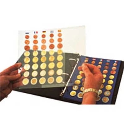 Abbildung von Safe, TOPset, Schutzhülle für Münzblätter Transparent Abm: 185x230 mm. pro Stk.