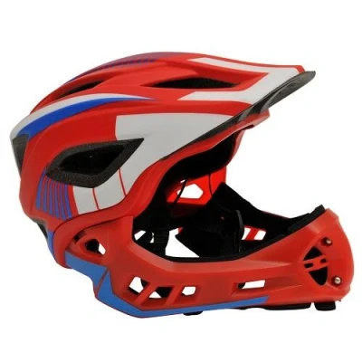 Abbildung von KIDDIMOTO Full Face helm Red blue