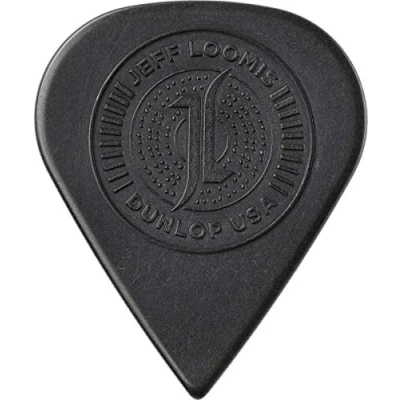 Abbildung von JIM DUNLOP Plektrum Jeff Loomis Custom Ultex, Schwarz, Gespitz, 6 Stück