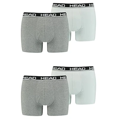 Abbildung von Head 2ER PACK Stretch Panties, Herren, Größe: XXL, Grau