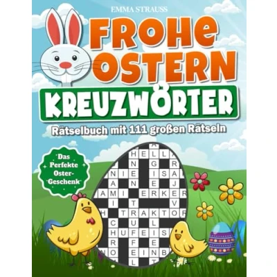 Abbildung von Frohe Ostern Kreuzworträtsel: Rätselbuch für Erwachsene I 111 knifflige Rätsel Inkl. Anleitung und Lösungen