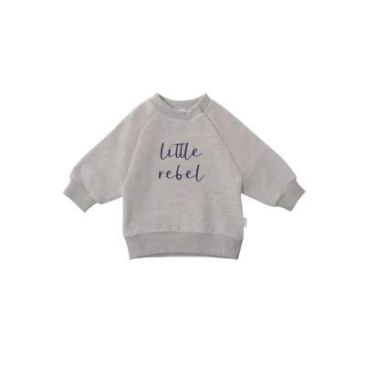 Abbildung von Liliput Little Rebel Sweatshirt für Kinder, Größe: 110/116, Grau