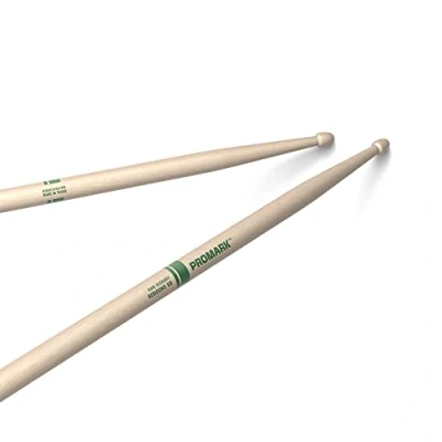 Abbildung von ProMark Drumsticks Schlagzeug Sticks Rebound 5B Raw Hickory Drumstick Eichelholzspitze