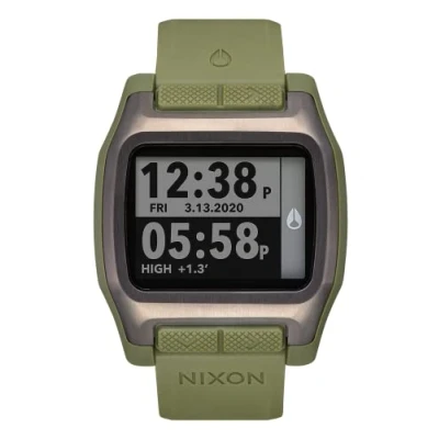 Abbildung von Nixon Herren Digital Japanisches Automatikwerk Uhr mit Kunststoff Armband A1308 1085 00