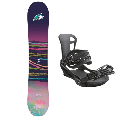 Abbildung von F2 Set Damen Snowboard Gipsy 147cm mit Bindung Sonic Pro Girl M