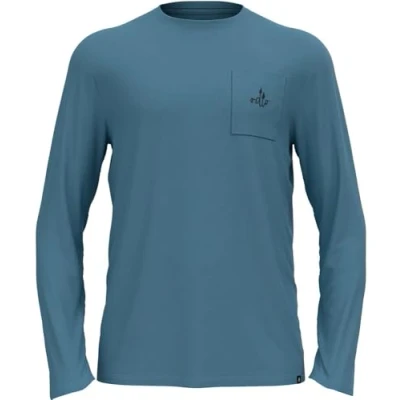 Abbildung von Odlo Langarm Wandershirt Herren Merino 200 I Funktionsshirt Wandern Atmungsaktiv