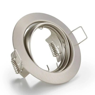 Abbildung von Trio Leuchten Einbauspot Jura 650100107, Metall Nickel matt, exkl. 1x GU10
