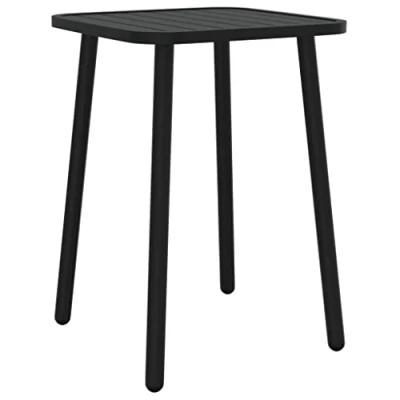 Abbildung von vidaXL Gartentisch Anthrazit 50x50x71 cm Stahl (1 St)