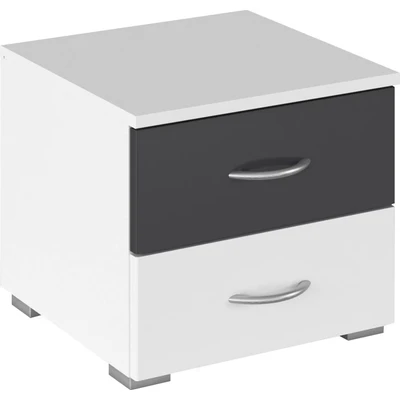 Abbildung von rauch Nachtkommode &quot;Nachttisch Nachtkonsole Beistelltisch Kommode Sideboard NOOSA&quot;, mit farblich abgesetzter Schublade MADE IN GERMANY