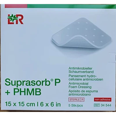 Abbildung von Suprasorb P+phmb Schaumverband 15x15 cm