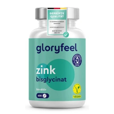 Abbildung von gloryfeel® Zink Nature 25 mg 400 St